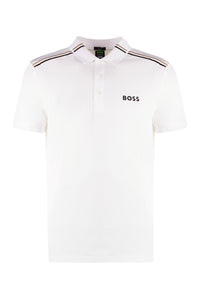 Boss x Matteo Berrettini - Techno jersey polo shirt